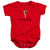 Pontiac - Centered Arrowhead Infant Snapsuit