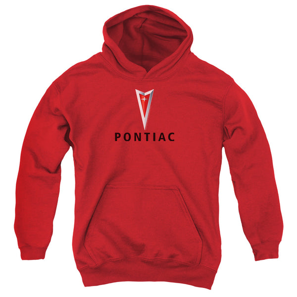 Pontiac - Centered Arrowhead Youth Hooded Sweatshirt