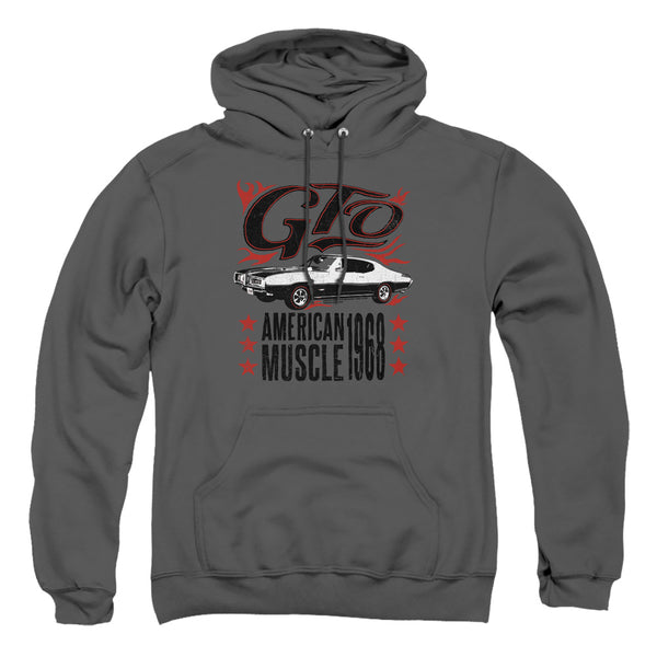 Pontiac - GTO Flames Adult Pullover Hoodie