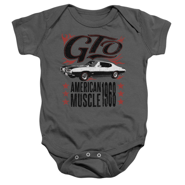 Pontiac - GTO Flames Infant Snapsuit