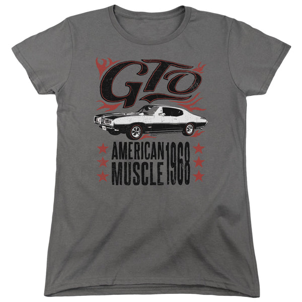 Pontiac - GTO Flames Women's Short Sleeve