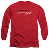 Pontiac - Red Pontiac Racing Adult Long Sleeve