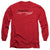 Pontiac - Red Pontiac Racing Adult Long Sleeve
