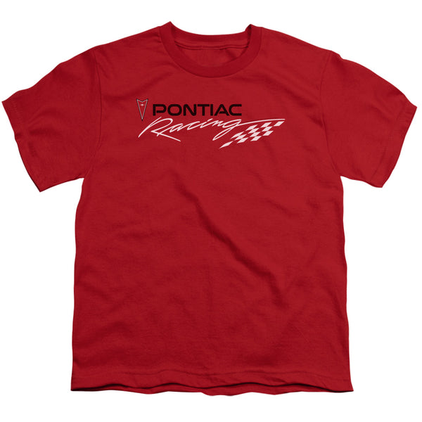 Pontiac - Red Pontiac Racing Youth Short Sleeve