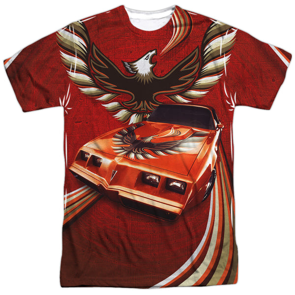 Pontiac - Firebird Flames Adult Regular Fit Short Sleeve 100% Poly
