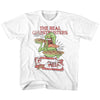 The Real Ghostbusters-Slimer And Pizza-Youth S/S Tshirt