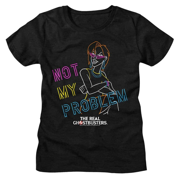 The Real Ghostbusters-Rgb Not My Problem-Ladies S/S Tshirt
