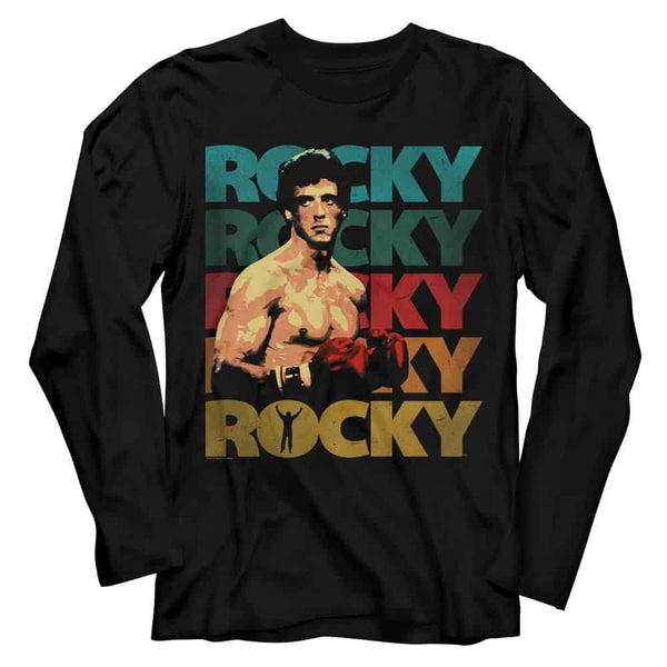 Rocky 70S Colors- L/S Tshirt