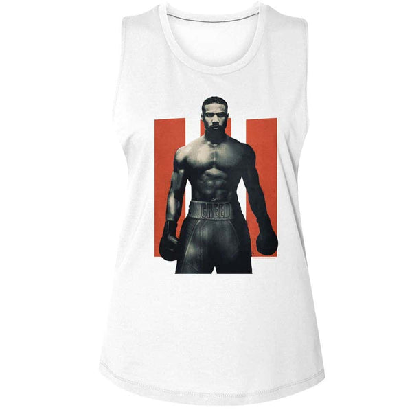 Rocky Creed And Iii-Ladies Muscle Tank