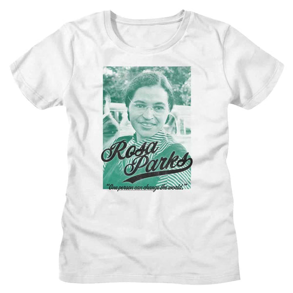 Rosa Parks One Person Can-Ladies S/S Tshirt