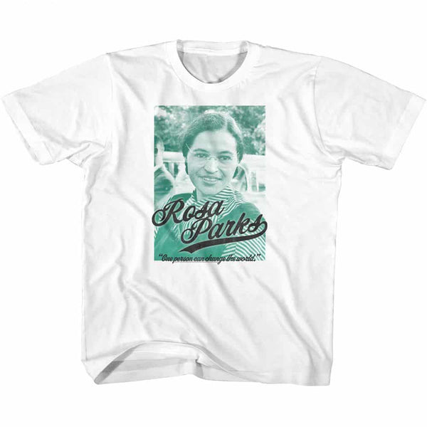 Rosa Parks One Person Can-Youth S/S Tshirt