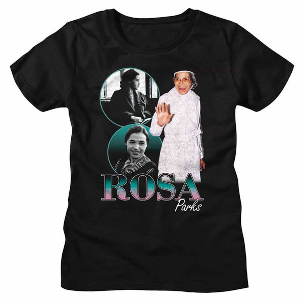 Rosa Parks Collage-Ladies S/S Tshirt