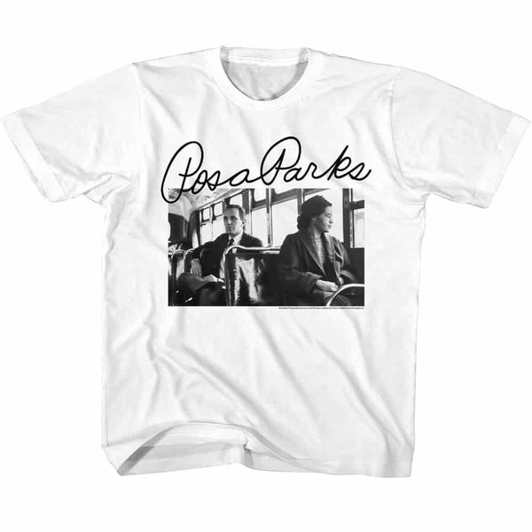 Rosa Parks Photo And Signature-Youth S/S Tshirt