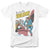 Superman - Christmas Holiday Hero Comic Cover Short-Sleeve Shirt