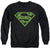 Superman - St. Patrick's Day Shamrock Logo Adult Crewneck Sweatshirt