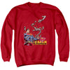 Superman - Breaking Chains Adult Crewneck Sweatshirt