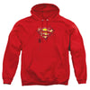 Superman - Super Mech Shield Adult Pull Over Hoodie