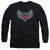 Superman - Steel Wings Logo Adult Long Sleeve Shirt
