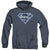 Superman - Cyber Shield Adult Heather Hoodie