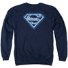 Superman - Cyber Shield Adult Crewneck Sweatshirt