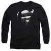 Superman - Dripping Shield Adult Long Sleeve Shirt