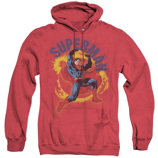 Superman - A Name To Uphold Adult Heather Hoodie