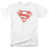 Superman - Spray Paint Shield Short-Sleeve Shirt