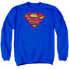 Superman - Action Shield Adult Crewneck Sweatshirt