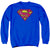 Superman - Action Shield Adult Crewneck Sweatshirt