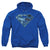 Superman - On Ice Shield Adult Pull Over Hoodie