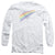 Superman - Distressed Outline Adult Long Sleeve Shirt