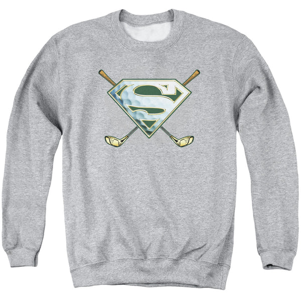 Superman - Fore! Adult Crewneck Sweatshirt