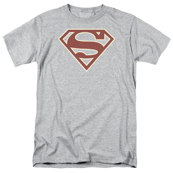 Superman - Crimson & Cream Shield Short-Sleeve Shirt