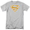 Superman - Lt Orange & White Shield Short-Sleeve Shirt