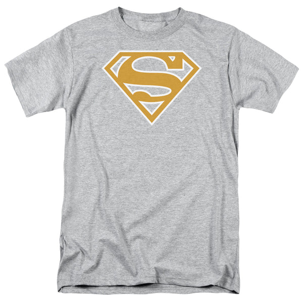Superman - Lt Orange & White Shield Short-Sleeve Shirt