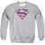 Superman - Purple& Gold Shield Adult Crewneck Sweatshirt