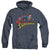 Superman - Flying Over Adult Heather Hoodie