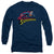 Superman - Flying Over Adult Long Sleeve Shirt