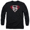 Superman - Canadian Shield Adult Long Sleeve Shirt