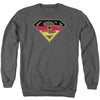Superman - German Shield Adult Crewneck Sweatshirt