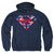 Superman - Great Britian Shield Adult Pull Over Hoodie