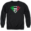 Superman - Italian Shield Adult Crewneck Sweatshirt