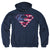 Superman - U S Shield Adult Pull Over Hoodie
