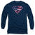 Superman - U S Shield Adult Long Sleeve Shirt