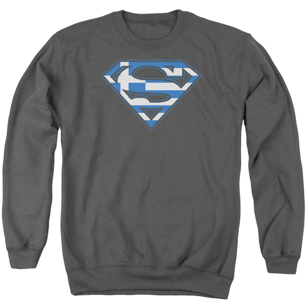 Superman - Greek Shield Adult Crewneck Sweatshirt
