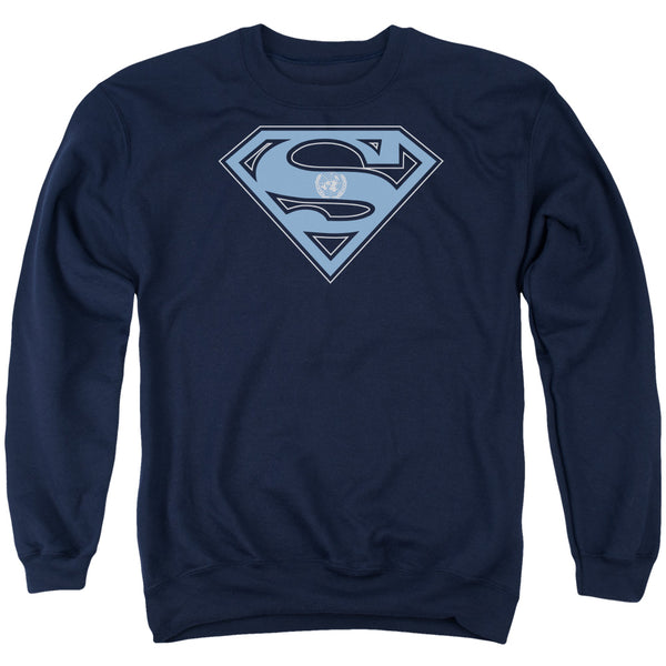 Superman - U N Shield Adult Crewneck Sweatshirt