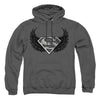 Superman - Dirty Wings Adult Pull Over Hoodie