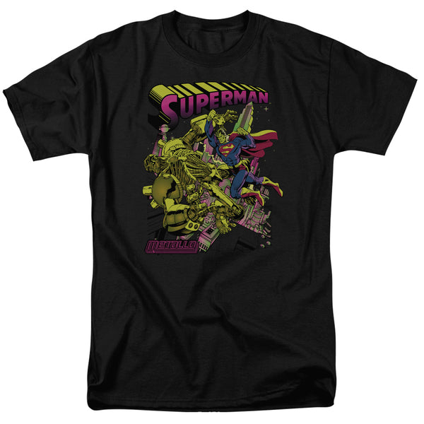Superman - Versus Metallo Blacklight Short-Sleeve Shirt