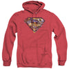 Superman - American Way Adult Heather Hoodie