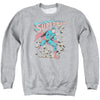 Superman - Mad At Rocks Adult Crewneck Sweatshirt